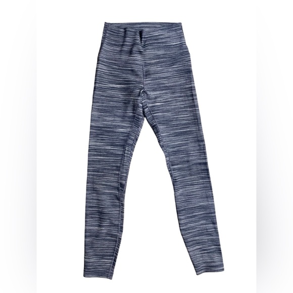 lululemon | size 4 Align Pant II 25" Mini Space Dye Herringbone black and white - Picture 5 of 8